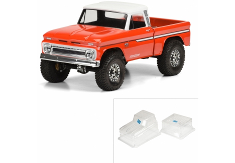 1/10 1966 Chevrolet C-10 Clear Body 12.3 (313mm) Wheelbase - G-PRO3483-00
