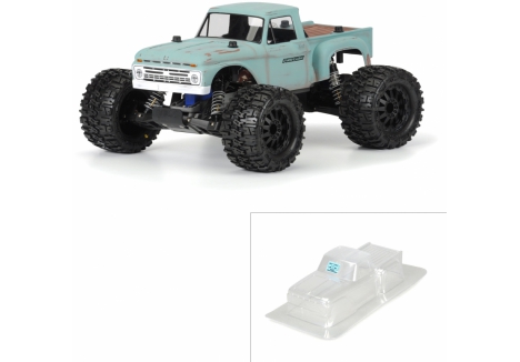 1/10 1966 Ford F-100 Clear Body: Stampede - G-PRO3412-00