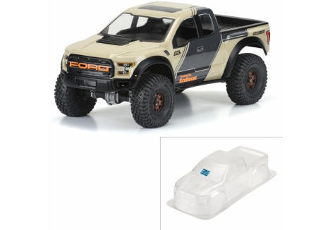 1/10 2017 Ford F-150 Raptor Clear Body 12.3" (313mm) WB Crwl