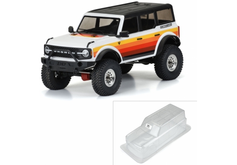 1/10 2021 Ford Bronco Clear Body Set 12.3 Wheelbase: Crawle - G-PRO3570-00