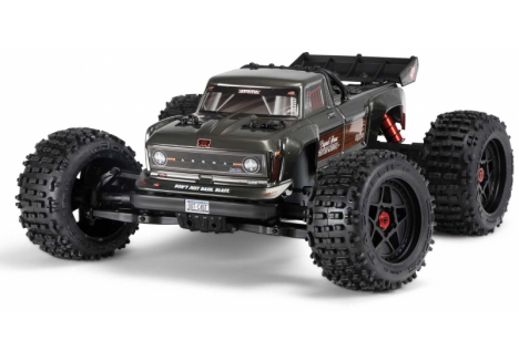 1/10 OUTCAST 4S 4X4 BLX Stunt MT (with Centre Diff) Gunmetal - C-ARA4410V2T3