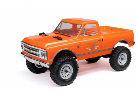 1/24 SCX24 1967 Chevrolet C10 4WD Rock Crawler RTR Orange - C-AXI00001V2T3