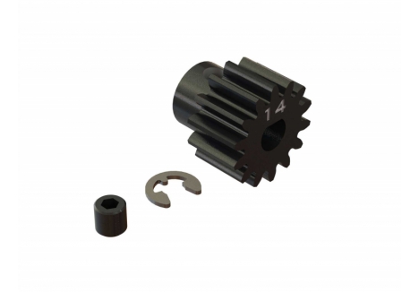 14T Mod1 Safe-D5 Pinion Gear - Z-ARA310961