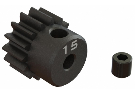 15T 0.8Mod 1/8 Bore CNC Steel Pinion Gear - Z-ARA311077