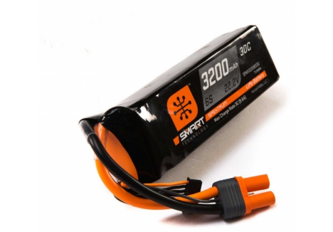 3200mah 6S 22.2V Smart LiPo 30C; IC5 - O-SPMX32006S30