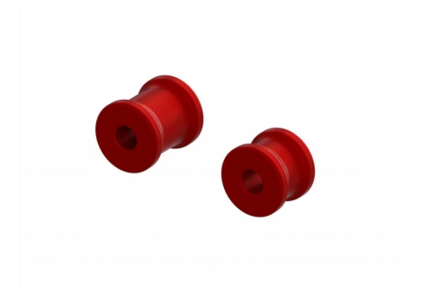 Aluminum Chassis Brace Spacer Set Red - Z-ARA320569