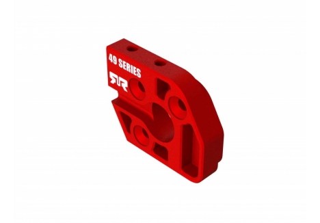 Aluminum Motor Plate 49 Series Red