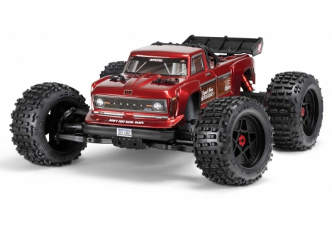 ARRMA 1/10 OUTCAST 4S 4X4 BLX Stunt MT (with Centre Diff) Red C-ARA4410V2T4