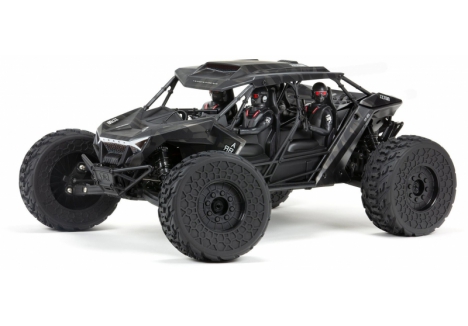 ARRMA 1/7 FIRETEAM 6S 4X4 BLX Speed Assault Vehicle RTR Black C-ARA7618T1