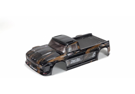 ARRMA 1/8 Finished Body, Black/Gold: INFRACTION Z-ARA414007