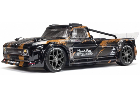 ARRMA 1/8 INFRACTION 3S 4X4 BLX Resto-Mod Truck RTR Black/Gold C-ARA4315V3T1