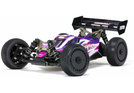 ARRMA 1/8 TLR Tuned TYPHON Race Roller Buggy Pink/Purple – C-ARA8306