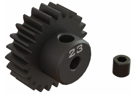 ARRMA 23T 0.8Mod 1/8 inch Bore CNC Steel Pinion Gear Z-ARA311085