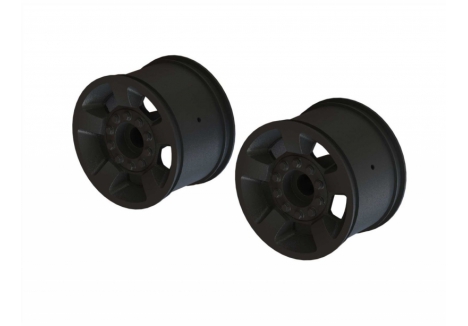 ARRMA 2.8 inch Wheel 14mm Hex (Black/2) Z-ARA510116
