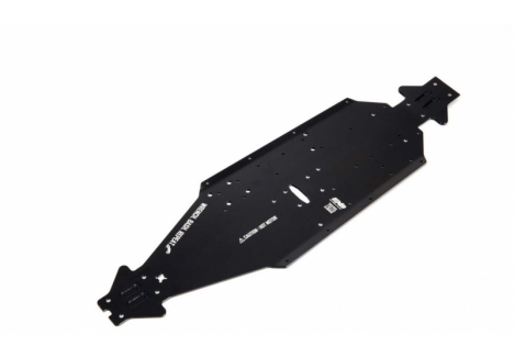 ARRMA Aluminum Chassis CNC 7075 T6 LWB, Black: EXB Z-ARA320570