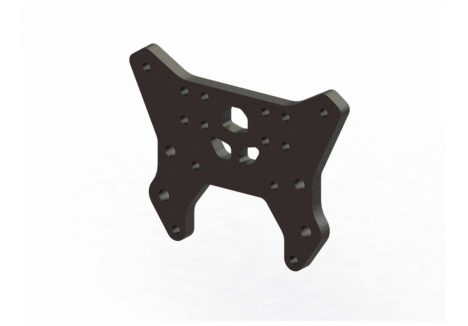 ARRMA Aluminum Front Shock Tower (Black) Z-ARA330604