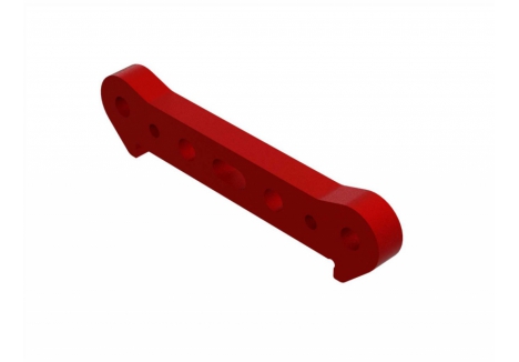 ARRMA Aluminum Front Suspension Mount (Red) Z-ARA330556