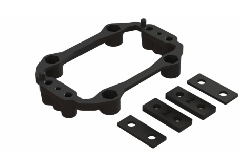 ARRMA Aluminum Servo Mount Plastic Holder Set Z-ARA320650
