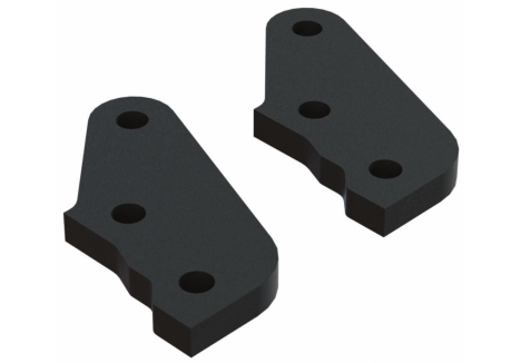 ARRMA Aluminum Steering Plate Black (2) Z-ARA340188