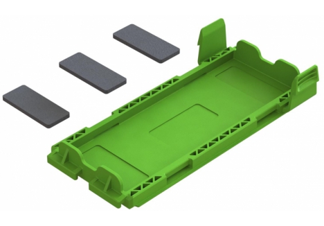 ARRMA Battery Door Set - Green Z-ARA320793