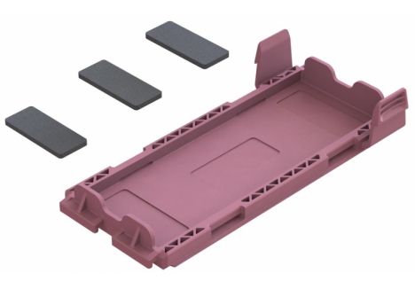 ARRMA Battery Door Set - Pink Z-ARA320785