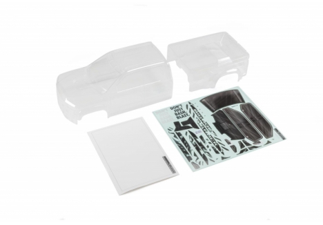 ARRMA BIG ROCK Clear Body (Inc. Decals) Z-ARA411025