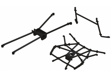 ARRMA Body Cage Inner Supports, Black Z-ARA320700