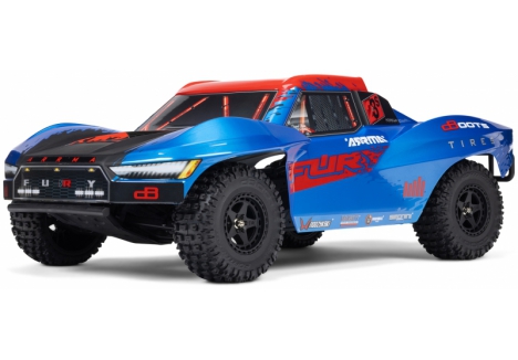 ARRMA Brushless 2WD Short Course Truck 1/10 Scale with DSC – Blue – C-ARA3521T1