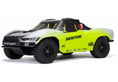 ARRMA Brushless Short Course Truck with DSC & Clipless Body – Yellow/Gunmetal C-ARA4303V4T1