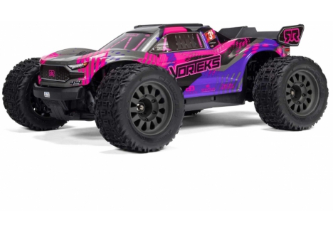 ARRMA Brushless Stadium Truck with DSC & Clipless Body – Purple C-ARA4305V4T3