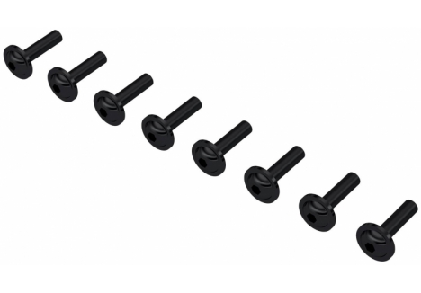 ARRMA Button Head Screw M3x12mm with Washer (8) Z-ARA-2369