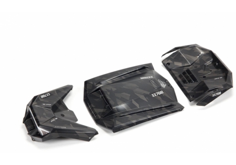 ARRMA Exterior Body Panels Painted, Black Camo: FIRETEAM Z-ARA411023