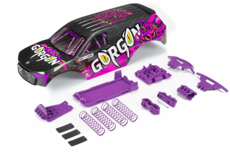 ARRMA GORGON Painted Decaled Body Set (Purple) Z-ARA402350