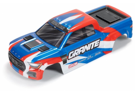 ARRMA Granite GROM Body, Blue/Red Z-ARA412001