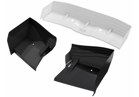 ARRMA LIMITLESS Wing Set Painted (Black/White) Z-ARA-2809