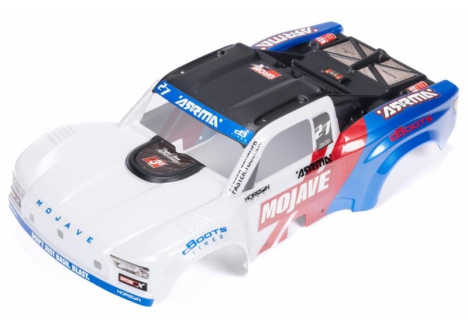 ARRMA MOJAVE GROM Body, White/Blue Z-ARA-1565