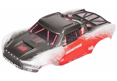 ARRMA SENTON Clipless Painted Decaled Trimmed Body, Red Z-ARA-1626