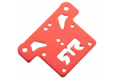 ARRMA Top Plate Aluminum Silver Blue Z-AR320195