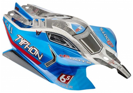 ARRMA VORTEKS 4X4 MEGA Painted Bodyshell – Blue/Red – AR406118