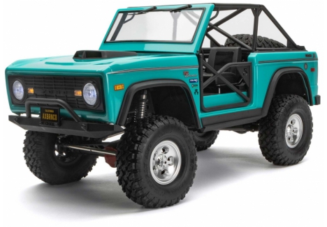 AXIAL 1/10 SCX10 III Early Ford Bronco 4WD Rock Crawler RTR Teal C-AXI03014BT1