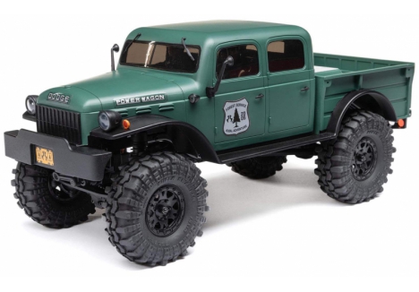 AXIAL 1/24 SCX24 Dodge Power Wagon 4WD Rock Crawler RTR Green C-AXI00007T2