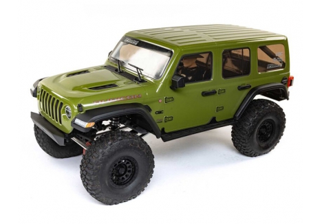 Axial 1/6 Scale Green 4WD SCX6 Jeep JLU Wrangler Rock Crawler with Smart ESC & DX3 Radio – C-AXI05000T1