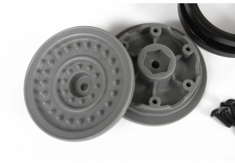 AXIAL 1.9 MW19 Beadlock Wheels - Grey (2pcs) Z-AXI43005