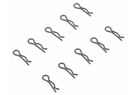 AXIAL 3mm Body Clip Black (10) Z-AX31374