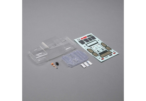 AXIAL Body Set, Clear: SCX24 Jeep JT Gladiator Z-AXI200005