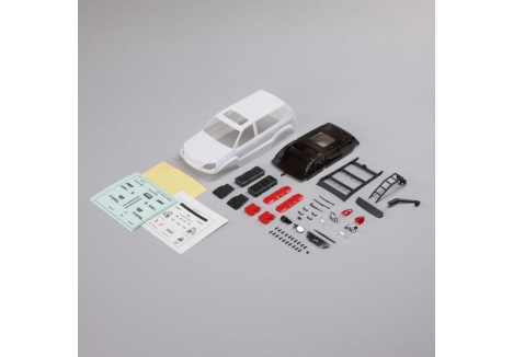 AXIAL Body, White: SCX24 Lexus GX 470 Z-AXI-1797