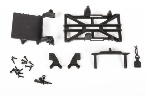AXIAL Chassis Parts, Long Wheel Base 133.7mm: SCX24 Z-AXI201002