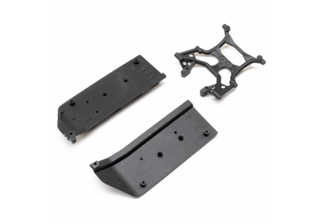 AXIAL Chassis Side Plates & Rear Brace: SCX10 III BC Z-AXI231049