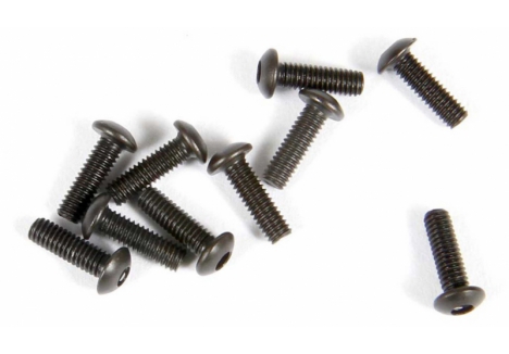 AXIAL Hex Socket Button Head Black M2.6x8mm (10) Z-AX31373