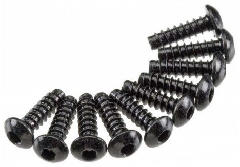 AXIAL Hex Tap Button Head M3x10mm Black (10) Z-AXA435